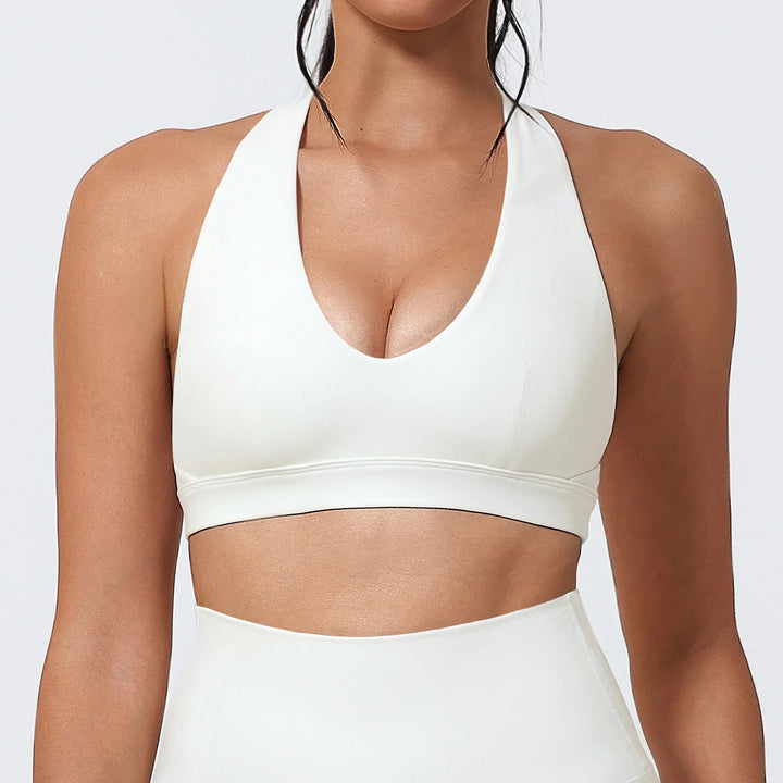 Hearuisavy Summer Women Sports Bra Pilates Yoga Bra Gym Underwear Running Shock Proof Breathable Quick-Dry Fitness Top For Girls - ATFH