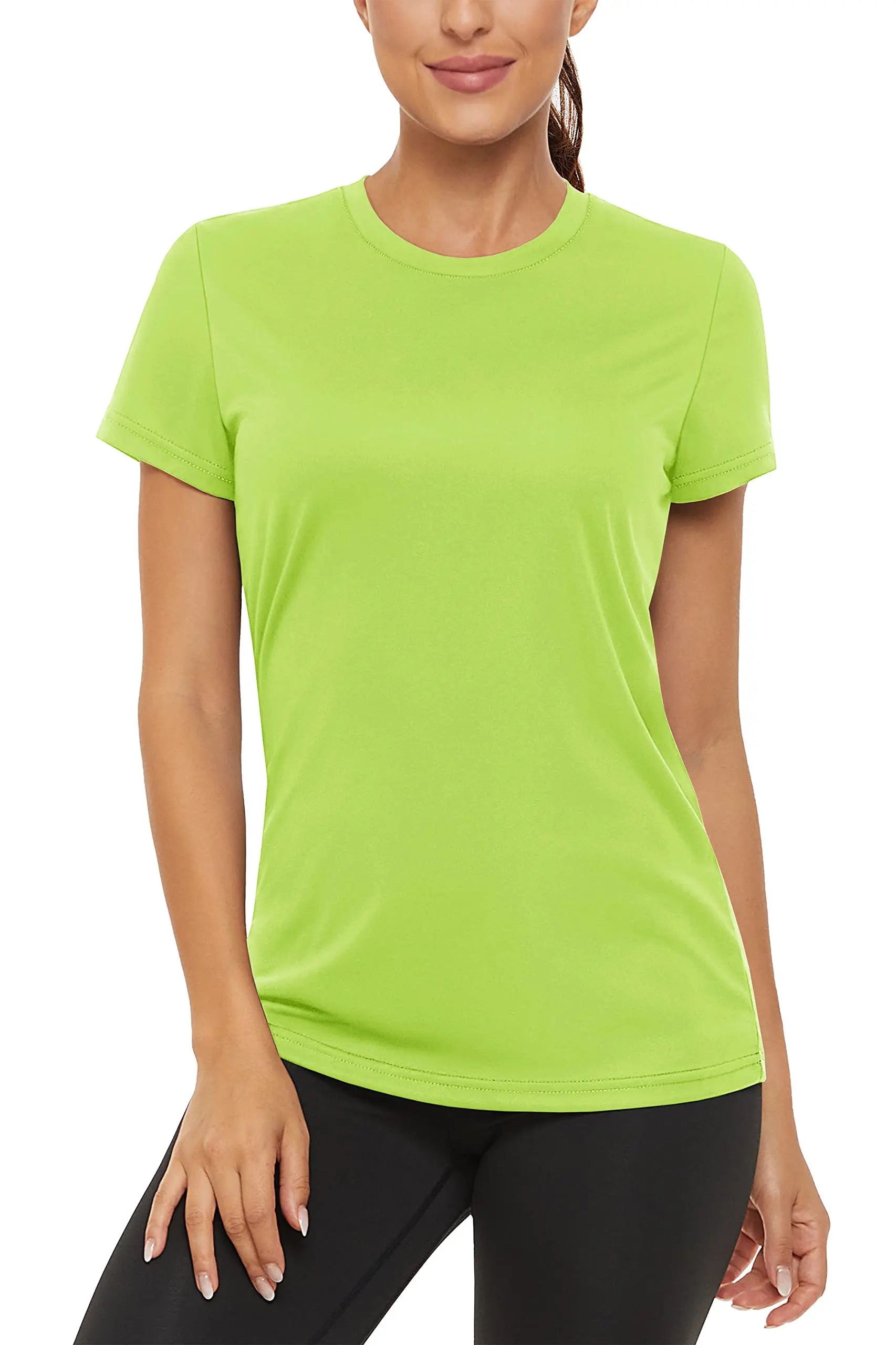 TACVASEN Summer Casual Performance T-shirts UPF 50+ Quick Dry Womens Sun Protection T-shirt Outdoor Running Swim Tee shirts Tops - ATFH