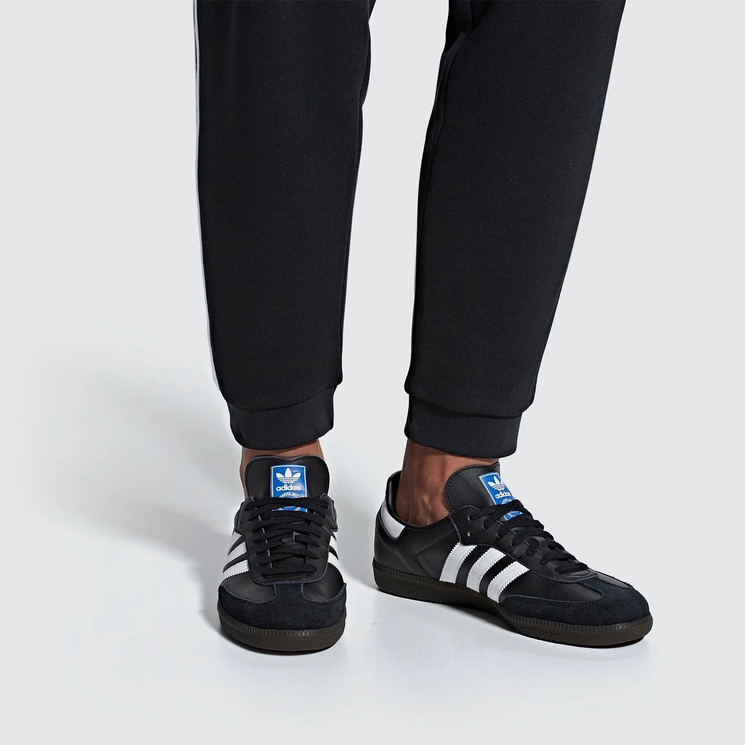 Adidas official authentic SAMBA OG clover men's and women's casual board shoes B75807 ATFH
