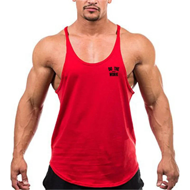 Muscleguys Brand Gym Stringer Tank Tops Mens Fitness Sleeveless T Shirts Bodybuilding Tanktops Muscle Singlets Workout Clothes