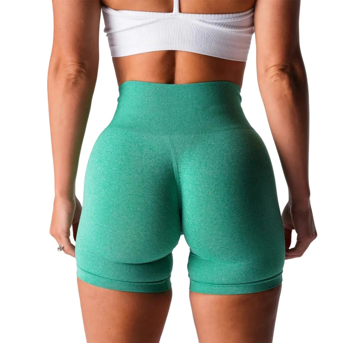 Pro Spandex Shorts Woman Fitness Elastic nv navigation Sports Running Yoga pants  tight pants cycling shark pants Tahsi Fashion House