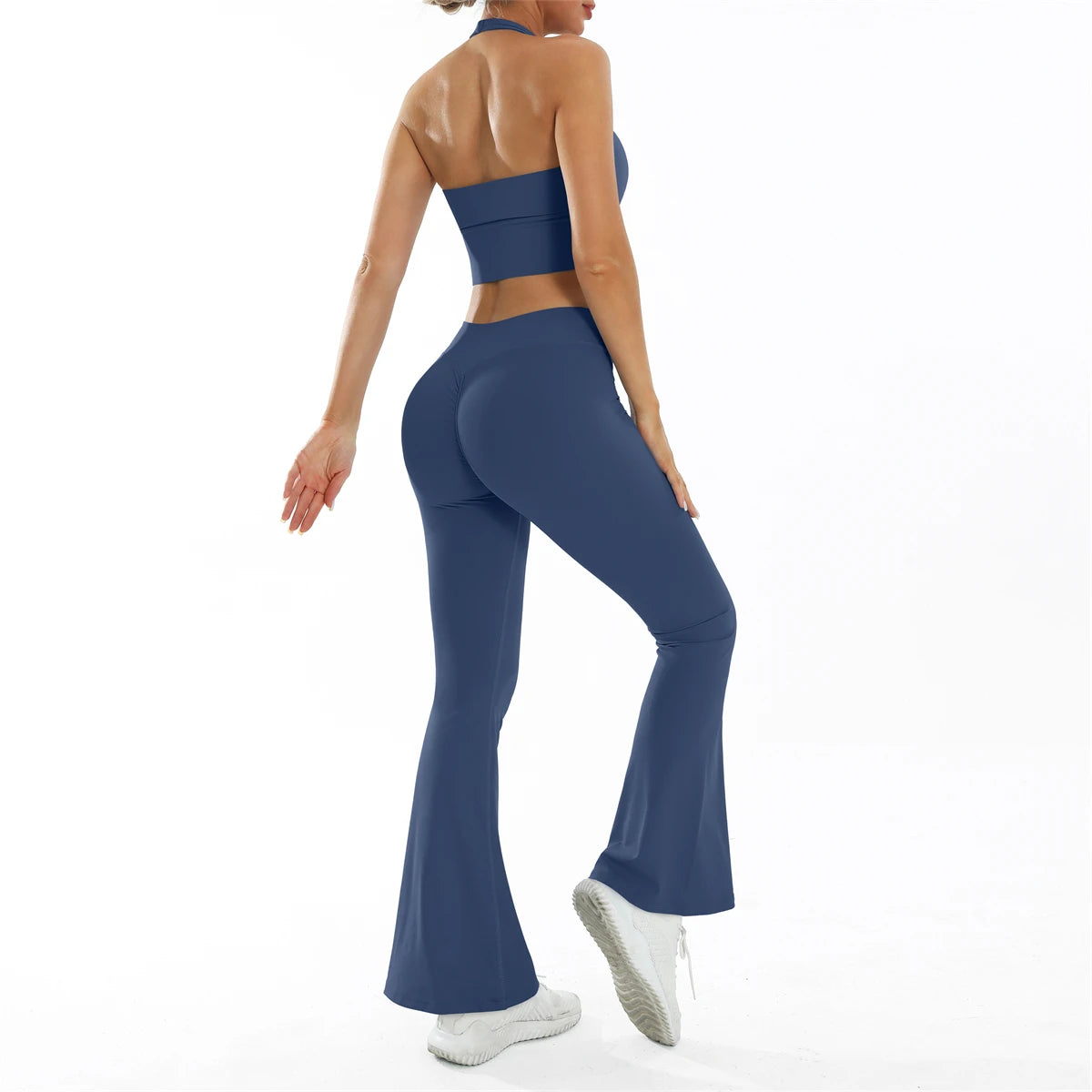Sport Bra Gym Leggings Set Women's Tracksuit Yoga Clothing Dance Sport Set Female Training Suit for Fitness - ATFH