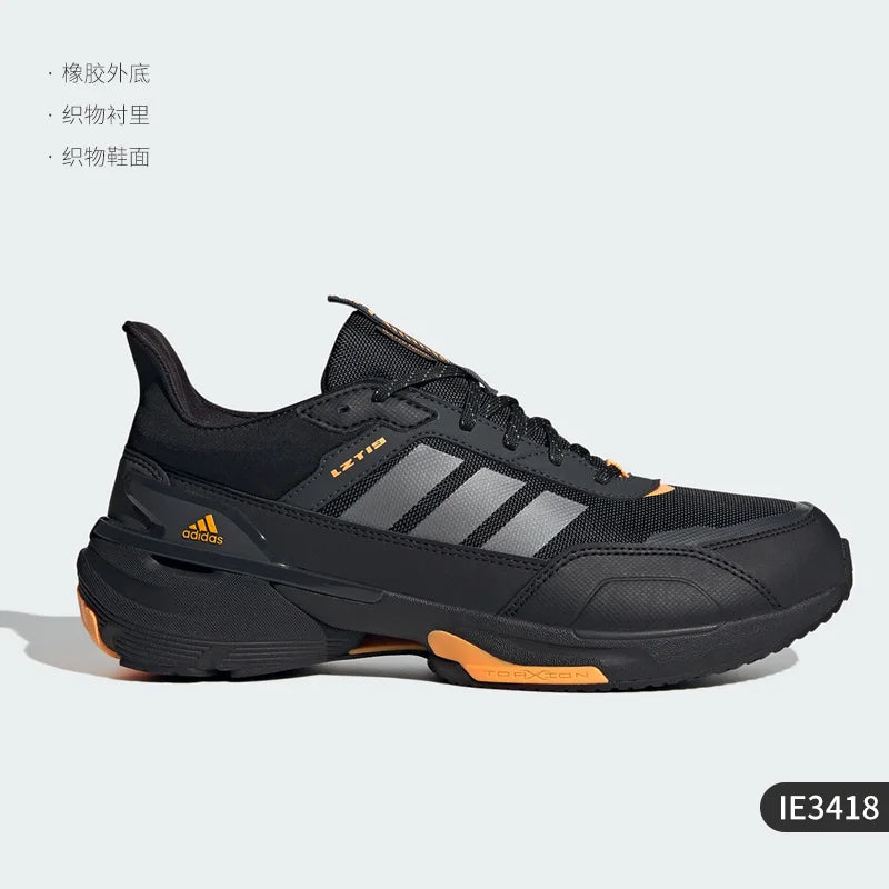 Adidas official genuine men's and women's simple, wear-resistant, cushioned, breathable and casual running shoes IE3418 ATFH