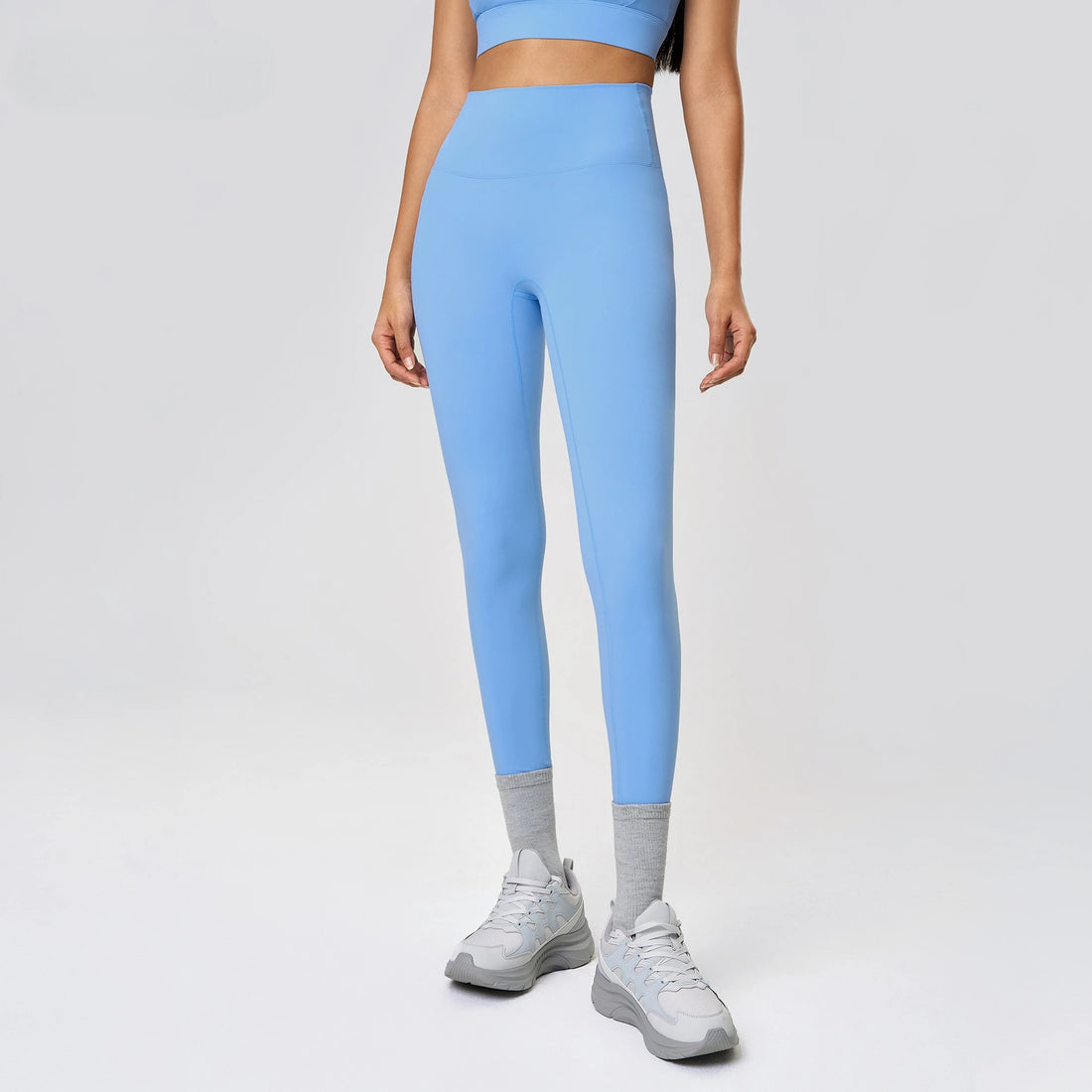2025 New High Waist Naked Feeling Yoga Pants Women Push Up Sports Leggings Fitness Running Seamless Leggings Gym Girl Leggings - ATFH