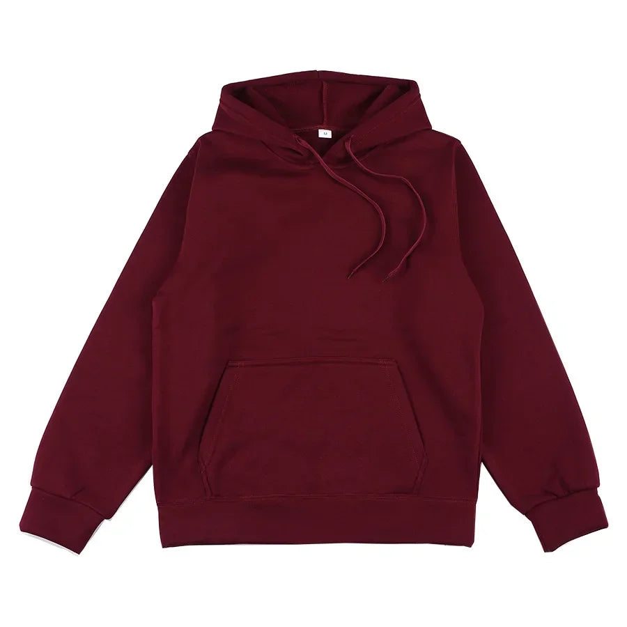 2025 Autumn/Winter New Men's and Women's Comfortable Casual Hoodie Outdoor Sports Running Wool Warm Fashion Casual Hoodie - ATFH