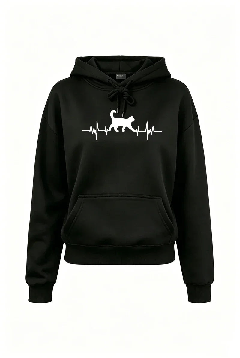 New in Womens Outfits Printing Casual Hooded Sweatshirt Outdoors Sports Jogging Clothing Daily Commute Hoodie Pants Sportswear