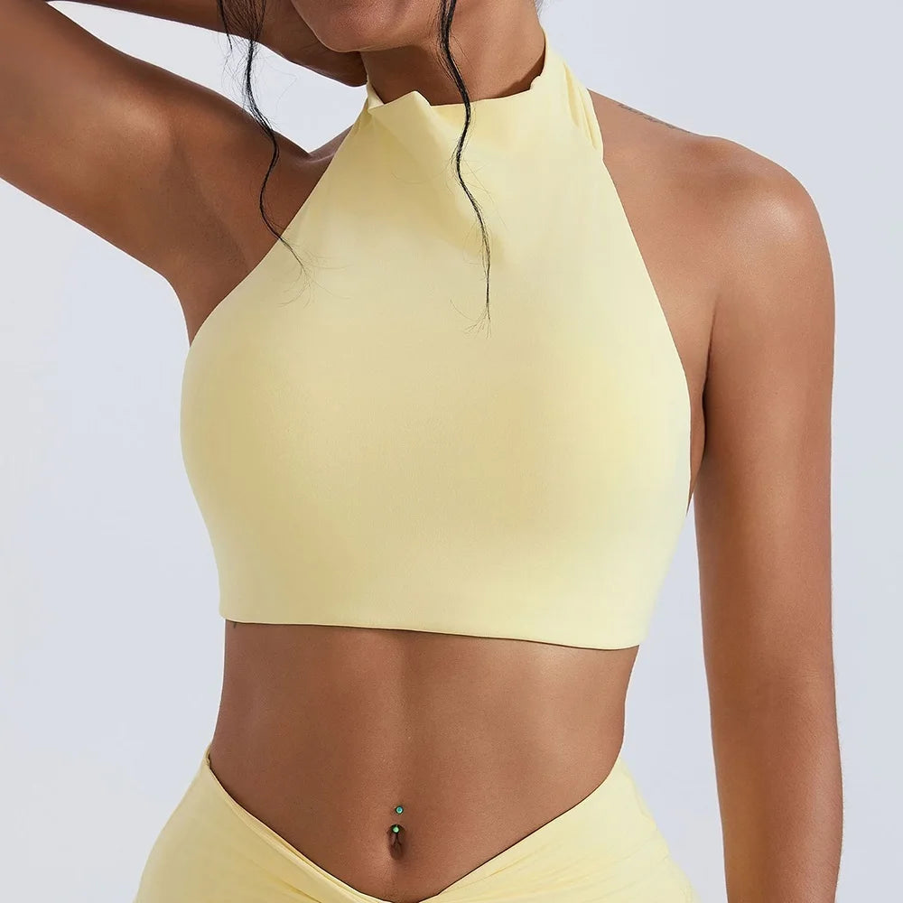 Cloud Hide Yellow Yoga Suit Gym for Woman Fitness Set Sports Tracksuit Bra Top Pants XL Workout Pilates Outfits Running Clothes ATFH