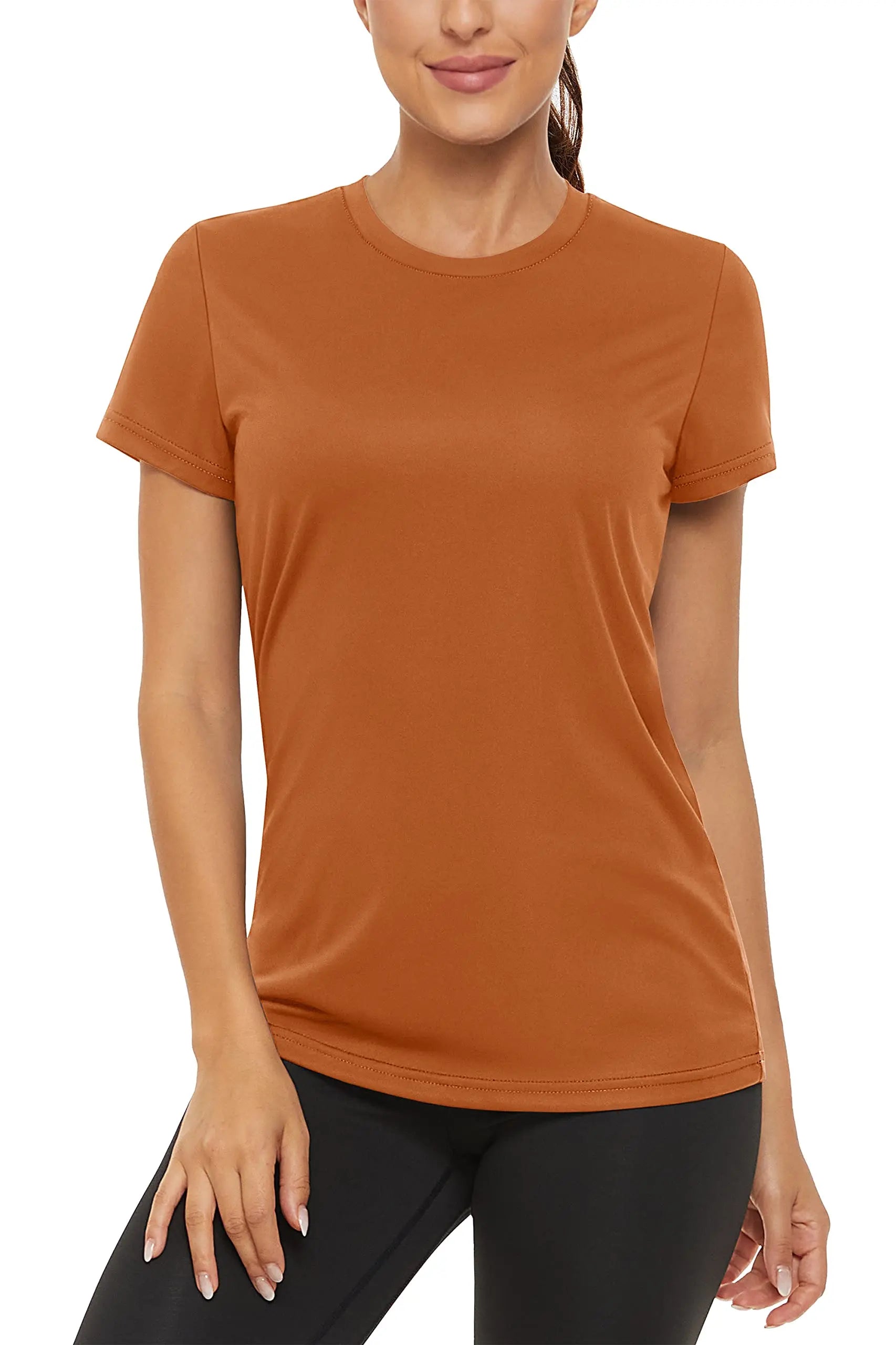 TACVASEN Summer Casual Performance T-shirts UPF 50+ Quick Dry Womens Sun Protection T-shirt Outdoor Running Swim Tee shirts Tops - ATFH