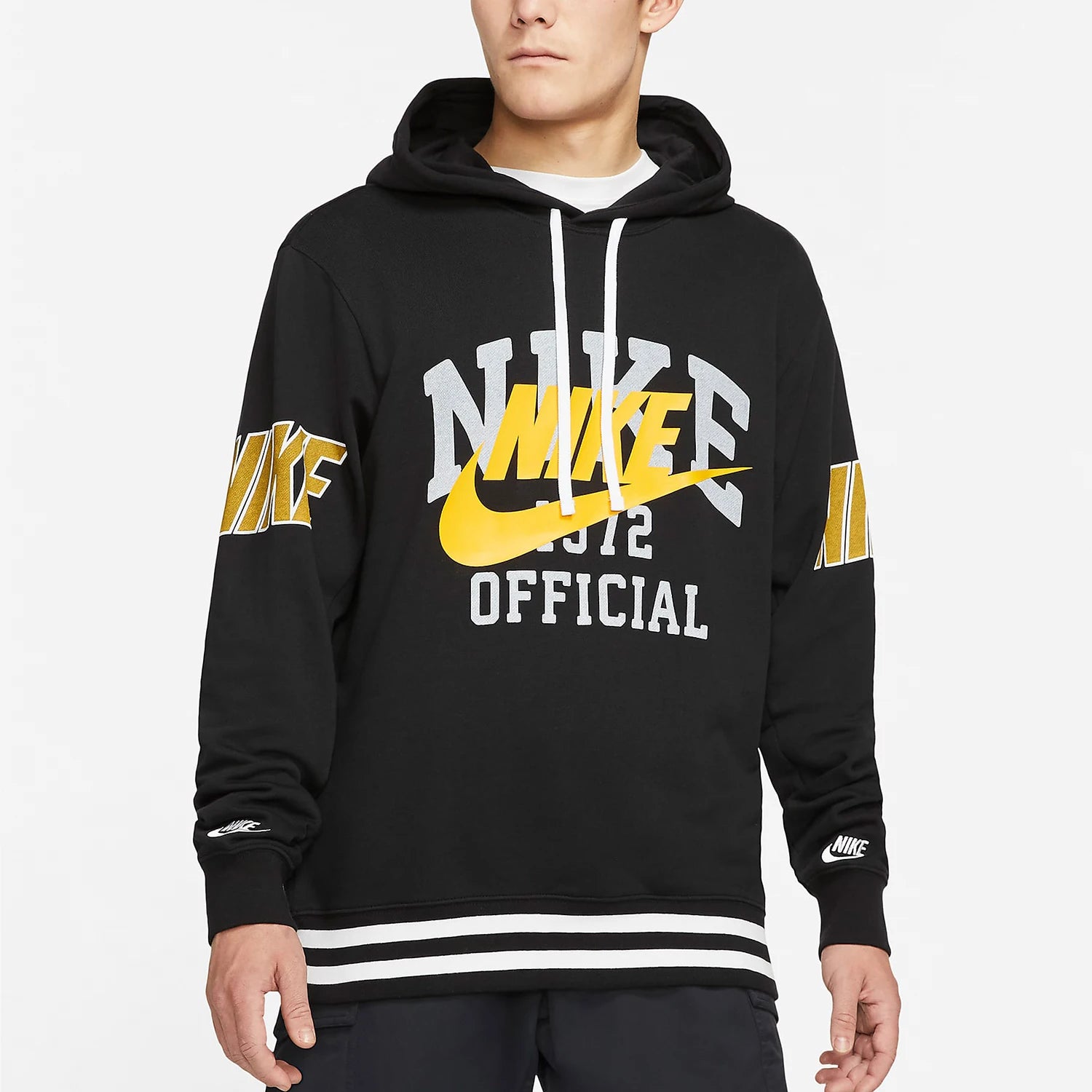 Nike Official New Men's Loose Hooded Casual Sweatshirt DD6169-050 - ATFH