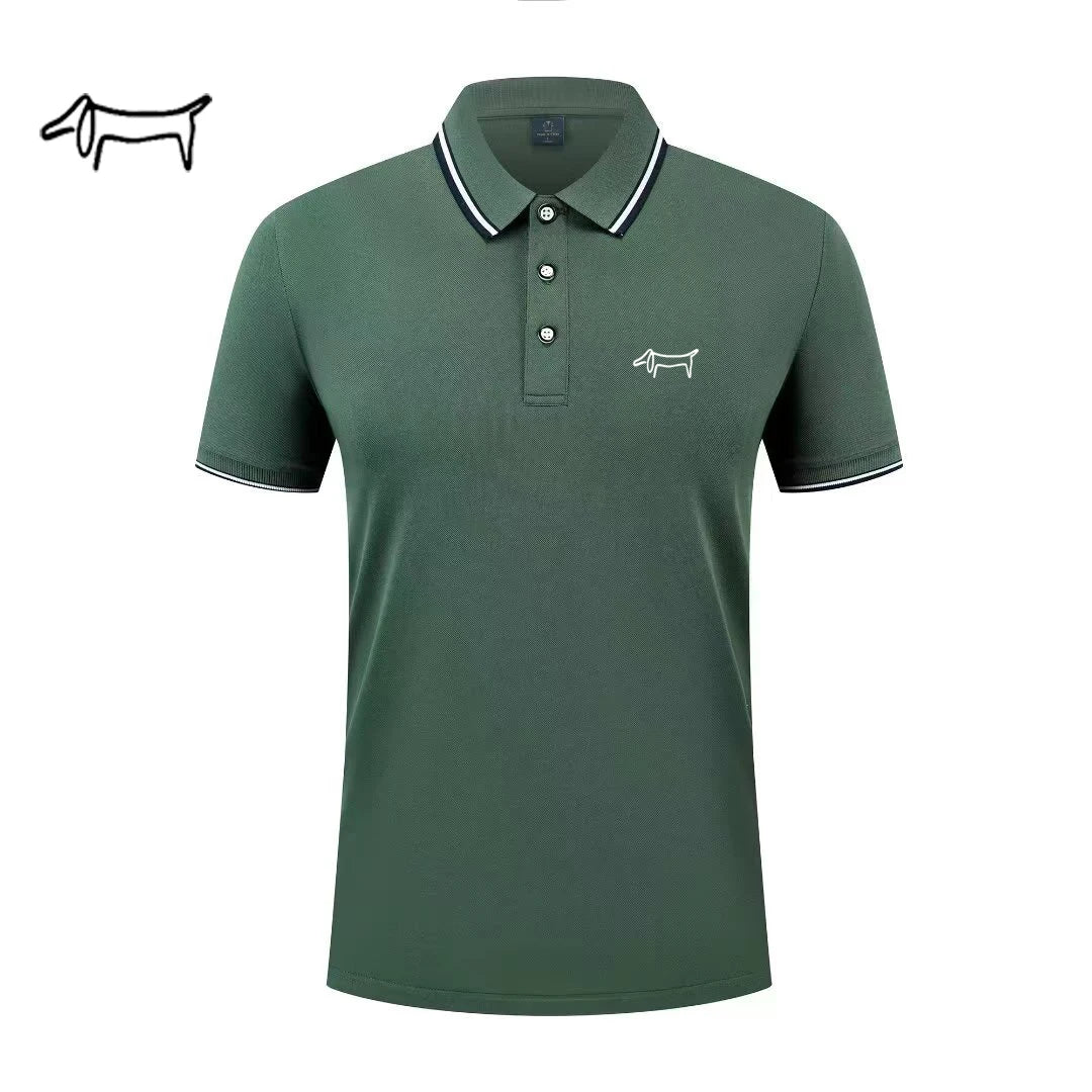 Summer New Polo Shirt Man,Light Luxury Brand Shirts,Fashion Short Sleeve Tops,Golf Wear Sports T Shirt,Men's Women Clothes