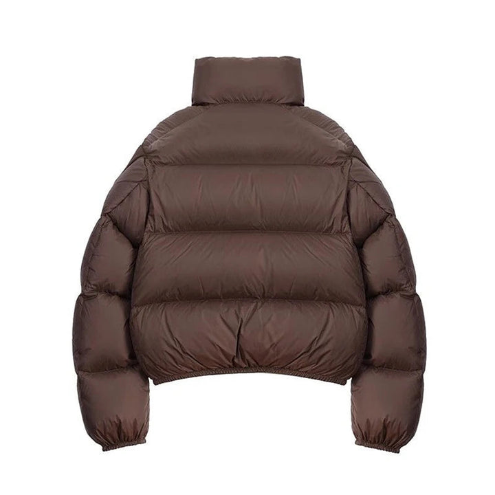 Autumn Winter Jacket for Women New Outwear Female Parka Cotton Winter Woman Coat Solid Color Short Parka Coat ATFH