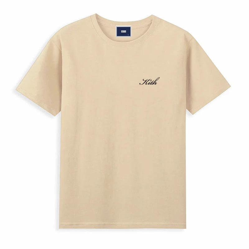Hot Sales Cotton High-quality Embroidery Logo T-shirt Men/Women Summer Loose Short Sleeve Tops Fashion Round Neck Classic Tees ATFH