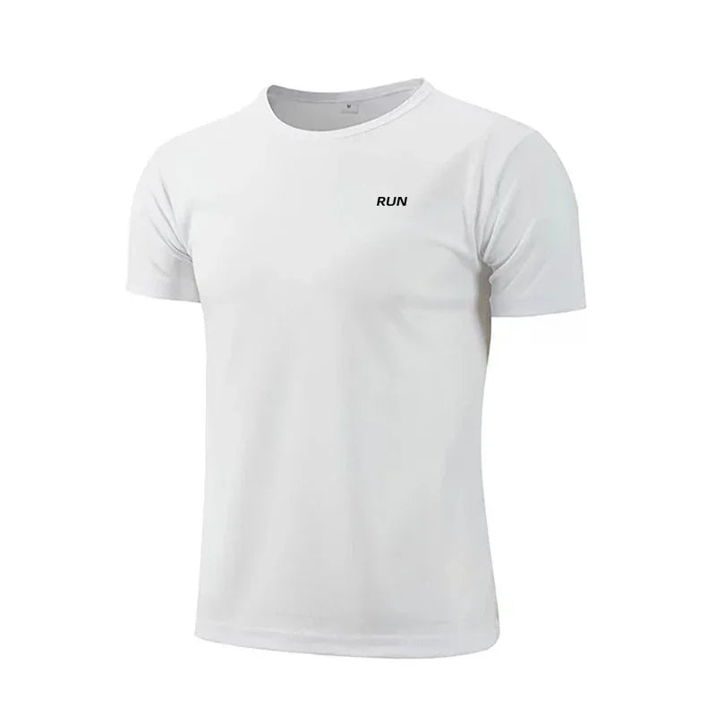 Running T-Shirts Soccer Shirts Mens Jersey Sportswear Mens Jogging T Shirt Quick Dry Compression Sport Tees Fitness Gym Clothing