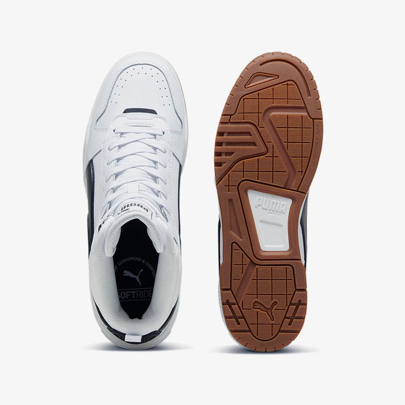 Puma genuine REBEND MID men's and women's breathable classic casual board shoes 396148-08