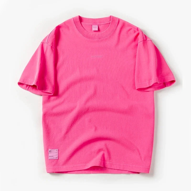 New Summer Men's t-shirt Cotton Solid T shirt Men Causal O-neck Basic tshirt Male High Quality Classical tops ATFH