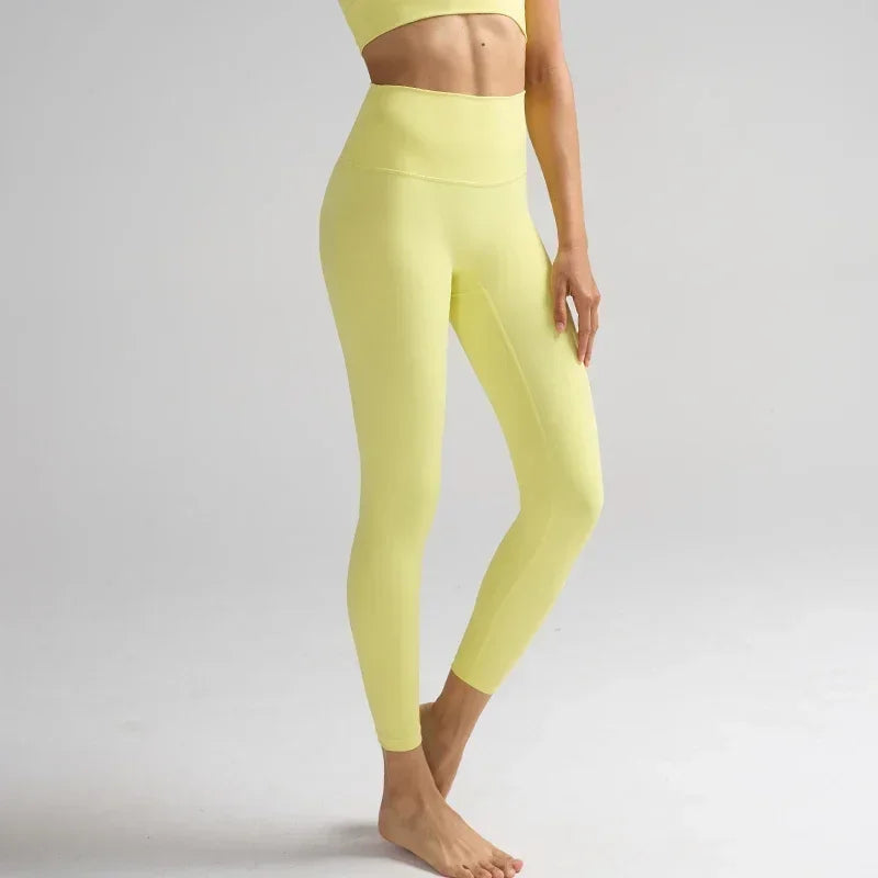 Four Seasons Sports Casual Yoga Pants Women's High-Waist Stretchy Peach Butt Sports Pants comfort Cycling Running Yoga Pants👖👏 - ATFH