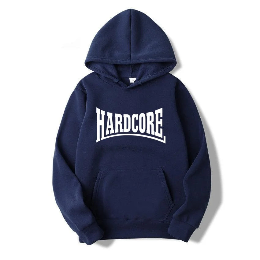 Autumn/winter hoodie unisex printed hooded street casual sweatshirt fashionable couple sports long sleeved hoodie - ATFH
