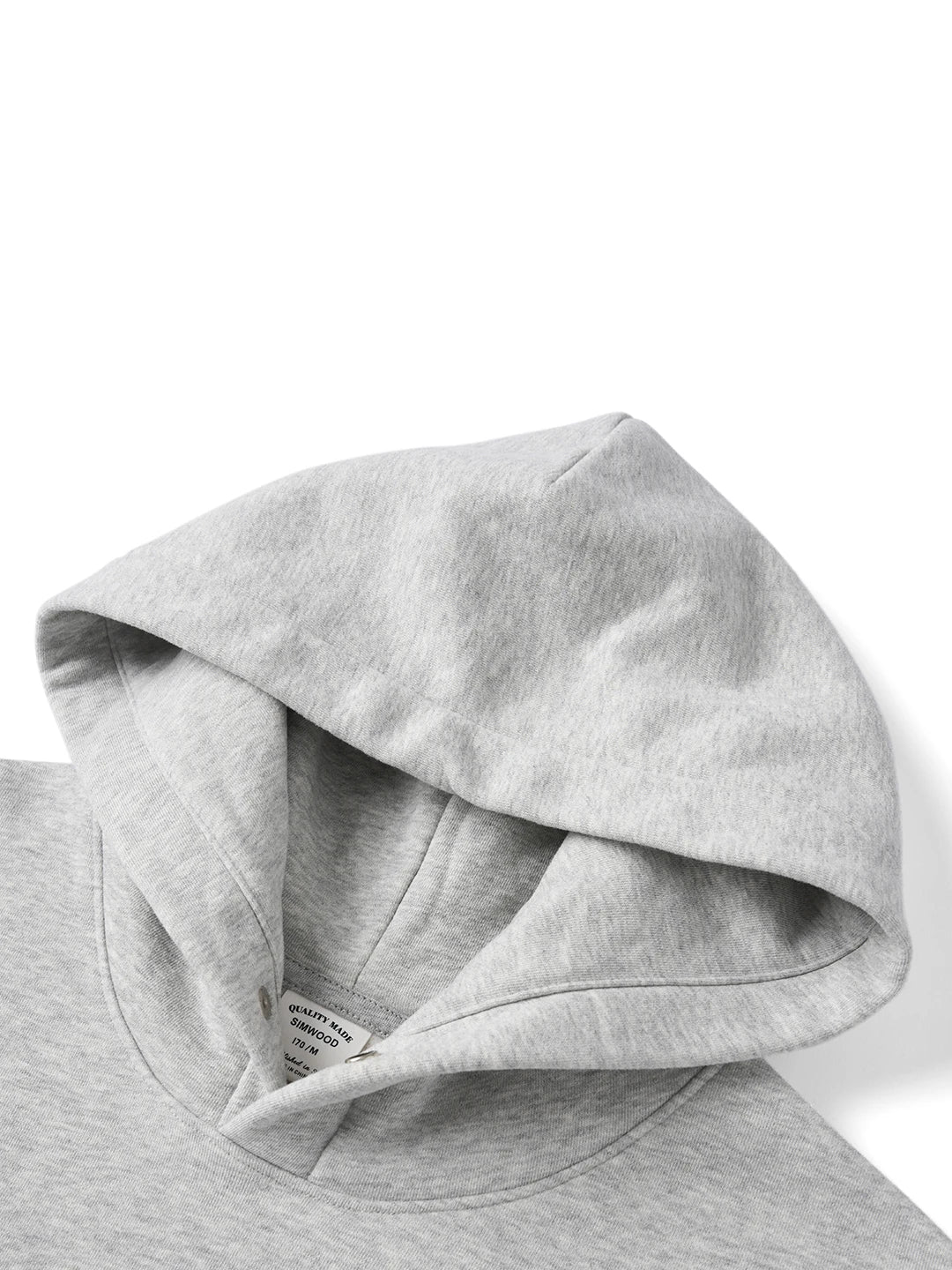SIMWOOD 2026 Spring New Oversize Back Moutain Print Hoodies Men 340gsm Warm Brushed Lining Fabric Sweatshirts - ATFH
