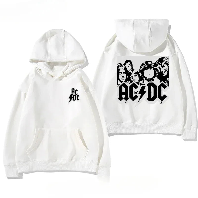 Men's hooded autumn and winter sweatshirts hooded sweatshirts casual retro long-sleeved adult sweatshirts - ATFH