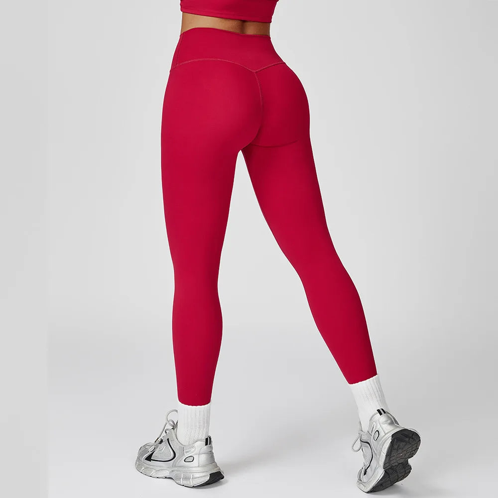 Yoga Pants Women Fitness Leggings Running Cycling Sports Pants High Waist Gym Leggings Push Up Leggings Women Workout Tights - ATFH