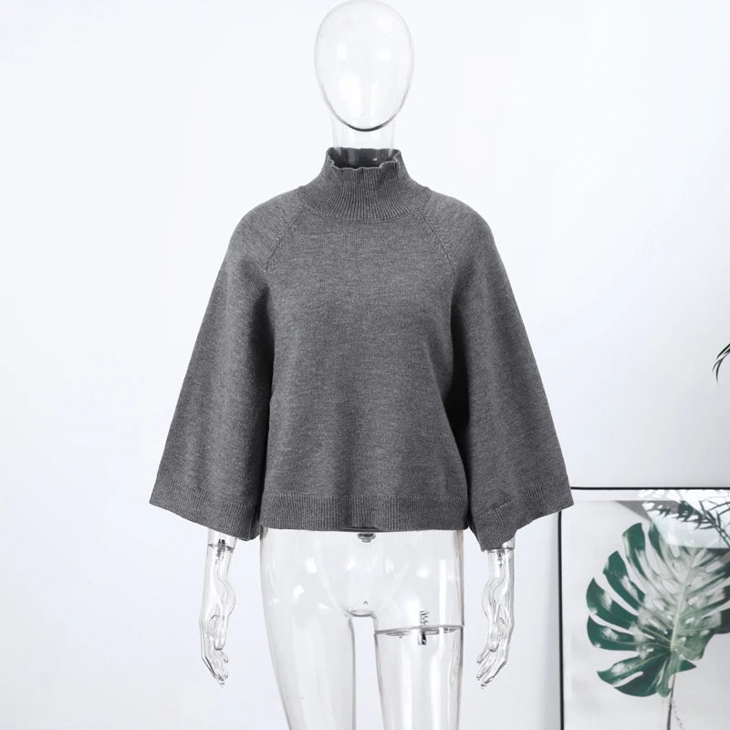 Fashion Green Knit Hooded Sweater Women Loose Long Sleeve Pocket Female Sweaters 2025 Autumn Winter New Lady Warm Pullovers - ATFH