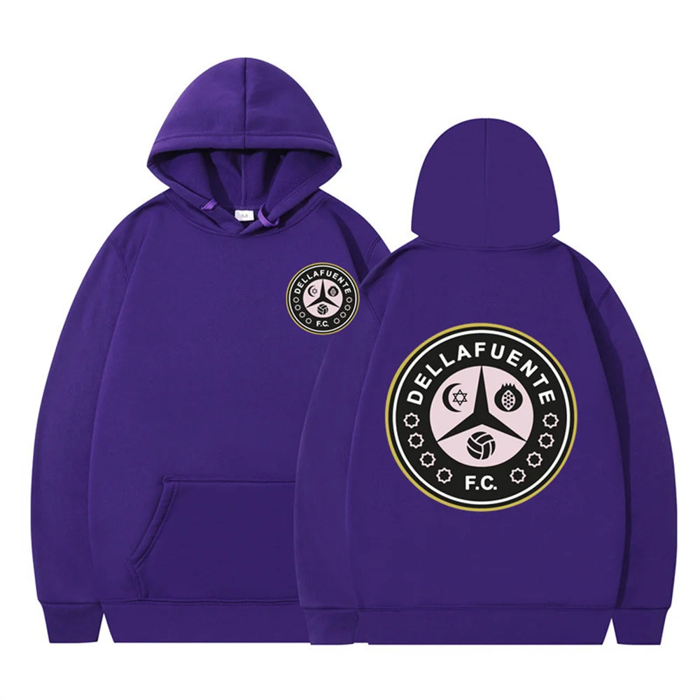 Dellafuente Hoodies WomenMen Hoodie Korean Fashion StreetwearPrinted Hip Hop Sweatshirts Grunge Korea FemaleMale Ulzzang Tops
