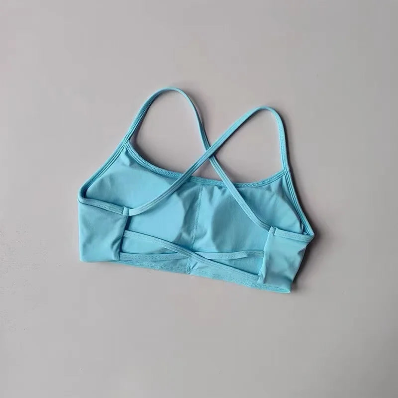 Women's Summer Yoga Apparel: Breathable Underwear, Sports Bra for Running, Push-Up Shaping, and Shock-Proof Top - ATFH