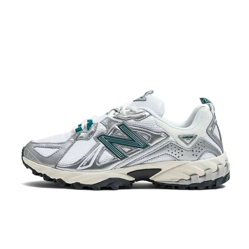 New Balance 610T Urbancore Unisex Low-Top Running Shoes – Silver-White, Comfortable, Minimalist & Durable ML610TAE