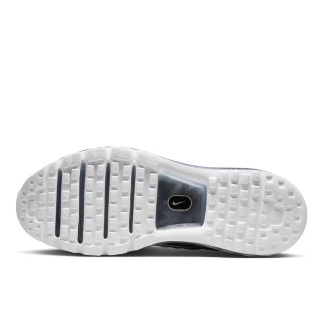 Nike's New Visual Full-Length Air Cushion Comfortable Shock-Absorbing Fitness Daily Men's Running Shoes Air Max Series Lightweight Durable Wear-Resistant Casual Shoes Black and White Gradient Color Trendy Versatile Sneakers a ATFH
