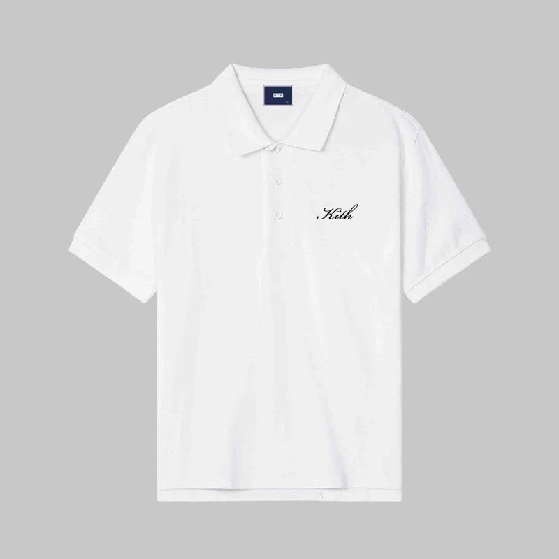 Japan Korea Quality 100%Cotton Solid polo T Shirt Mens Short Sleeve Fashion Trend Clothing Woman Summer Letter Embroidery Tops