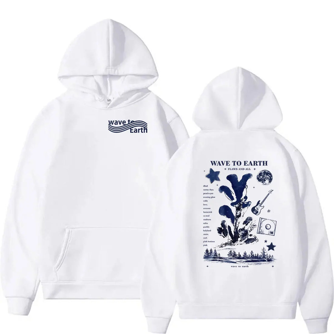 Kpop Band Wave To Earth The Pieces Tour 2026 Hoodie Men's Women Hip Hop Korean Pop Fashion Loose pullover Sweatshirt Streetwear