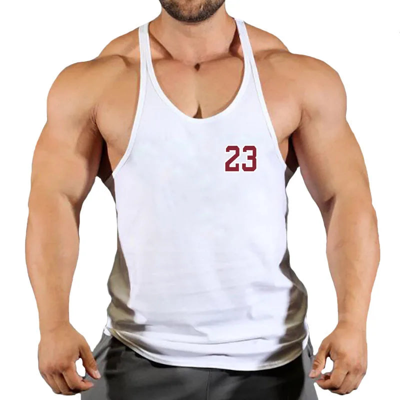Men's Clothing Gym Vest Vests Bodybuilding Man Top for Fitness Stringer Sleeveless Sweatshirt T-shirts Suspenders Man Clothes