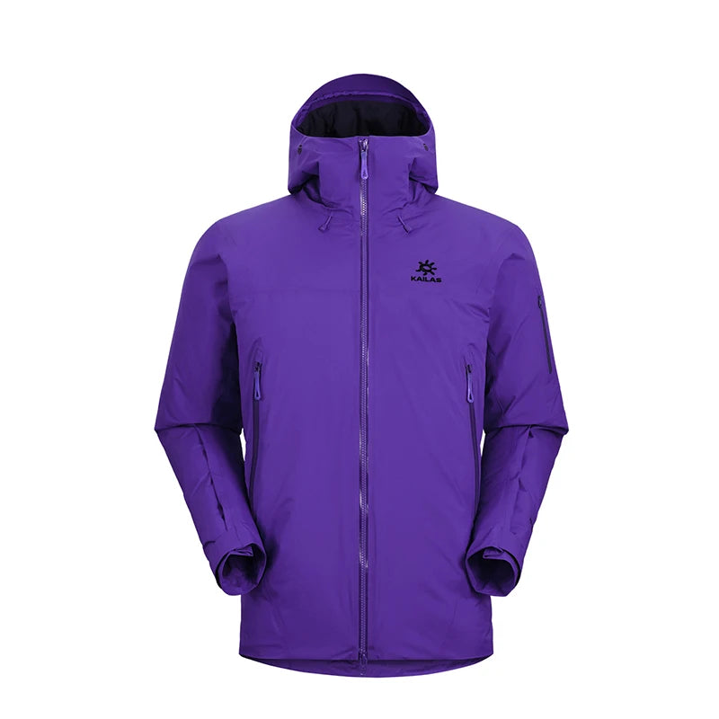 KAILAS Bogda Plus Hardshell  Thermal Hooded jacket Outdoor Waterproof And Windstopper Hiking Jacket KG2441118