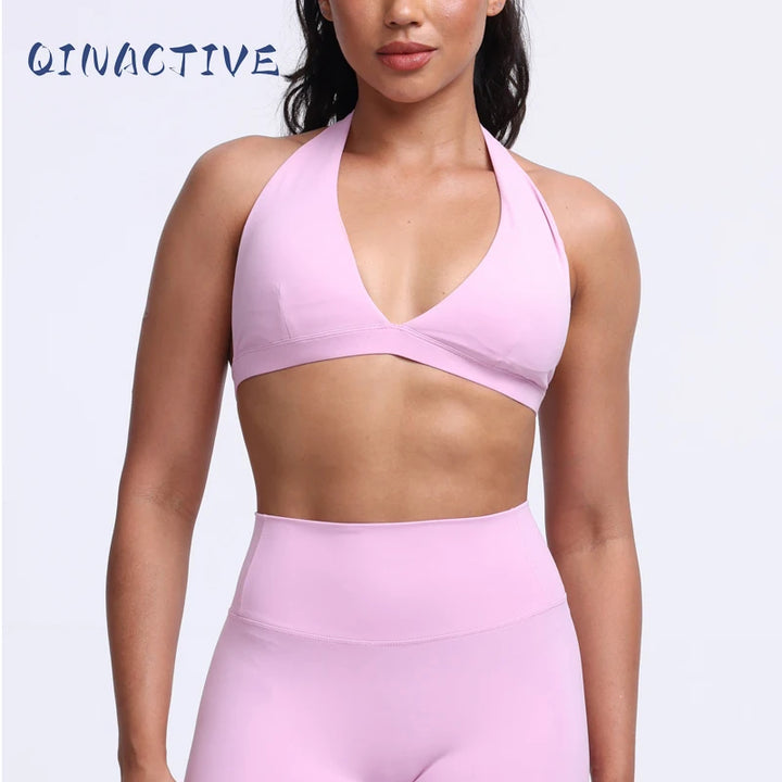 DIAS FIT JOY Women's Yoga Sports Bra Running Fitness Cycling Removable Padded Breathable Comfortable Bra - ATFH