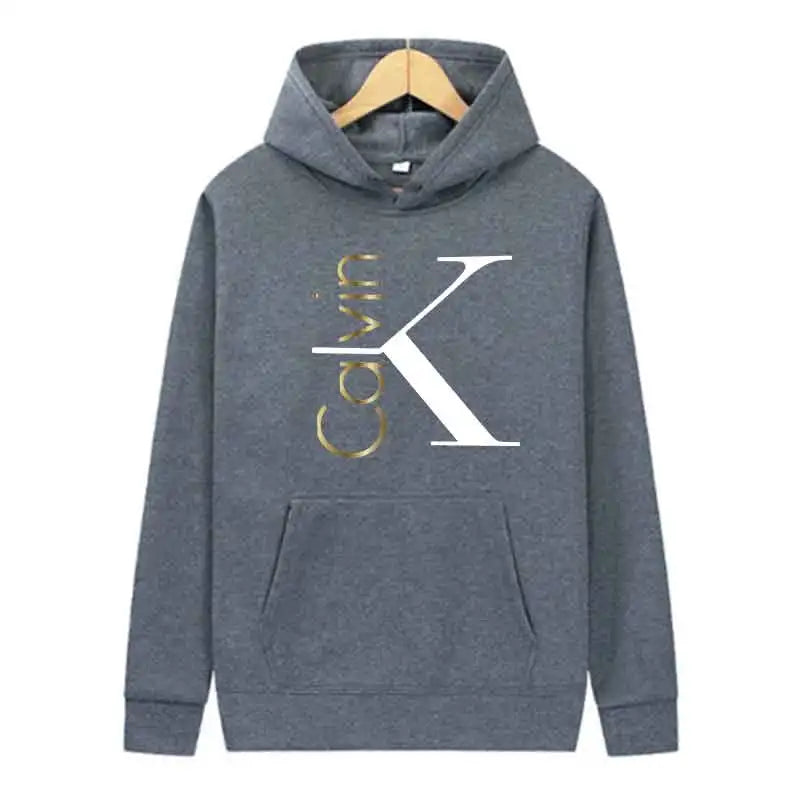 Letter Pattern Unisex Hooded Sweatshirts Daily Casual Hoody Top Spring Autumn Long sleeves Adult Hoodies Fashion Men's Clothes - ATFH