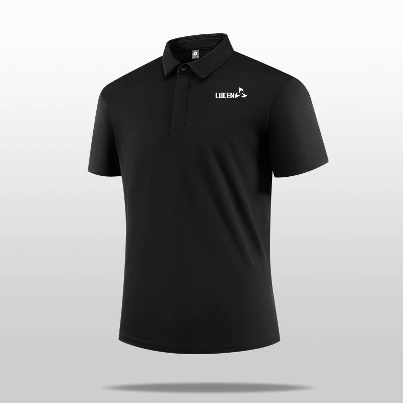LUCEN Summer fashion high-quality POLO shirts outdoor casual sports short-sleeved T-shirts Tops Breathable Tees