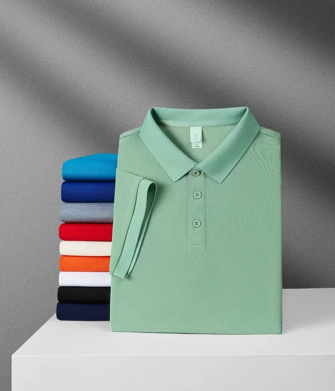 Summer Polo Shirts Men S-4xl Quick Dry Short Sleeve T-Shirt Elasticity Breathable Cool Ice Silk Polo Shirt Male Purple 18 Colors