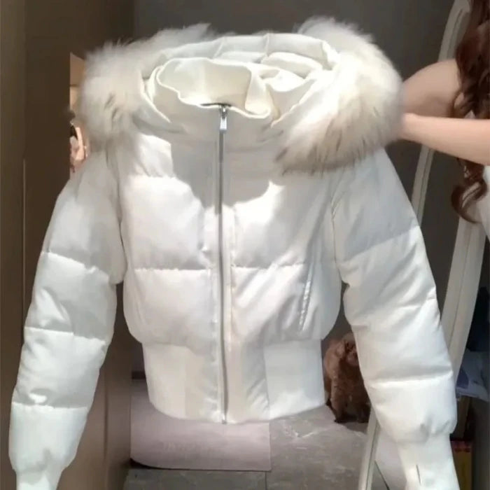 Parka Ski Woman Womens Down Filled Insulated High Quality Premium Puffer Lightweight Warm Keeping Cold Weather Protection Chic