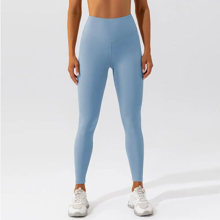 Sports Pants Lines Lifting Buttocks Sports Tight Pants Women's Breathable Quick-drying Elastic Fitness Pants Runnings Yoga Pants - ATFH