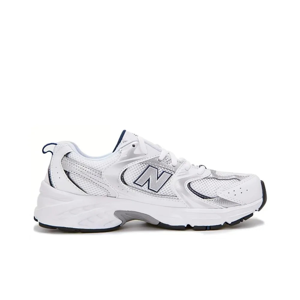 New Balance NB 530: Snug Fit, Comfortable, Cushioned, and Durable Women's Low-Top Casual Shoes in White GR530SB1