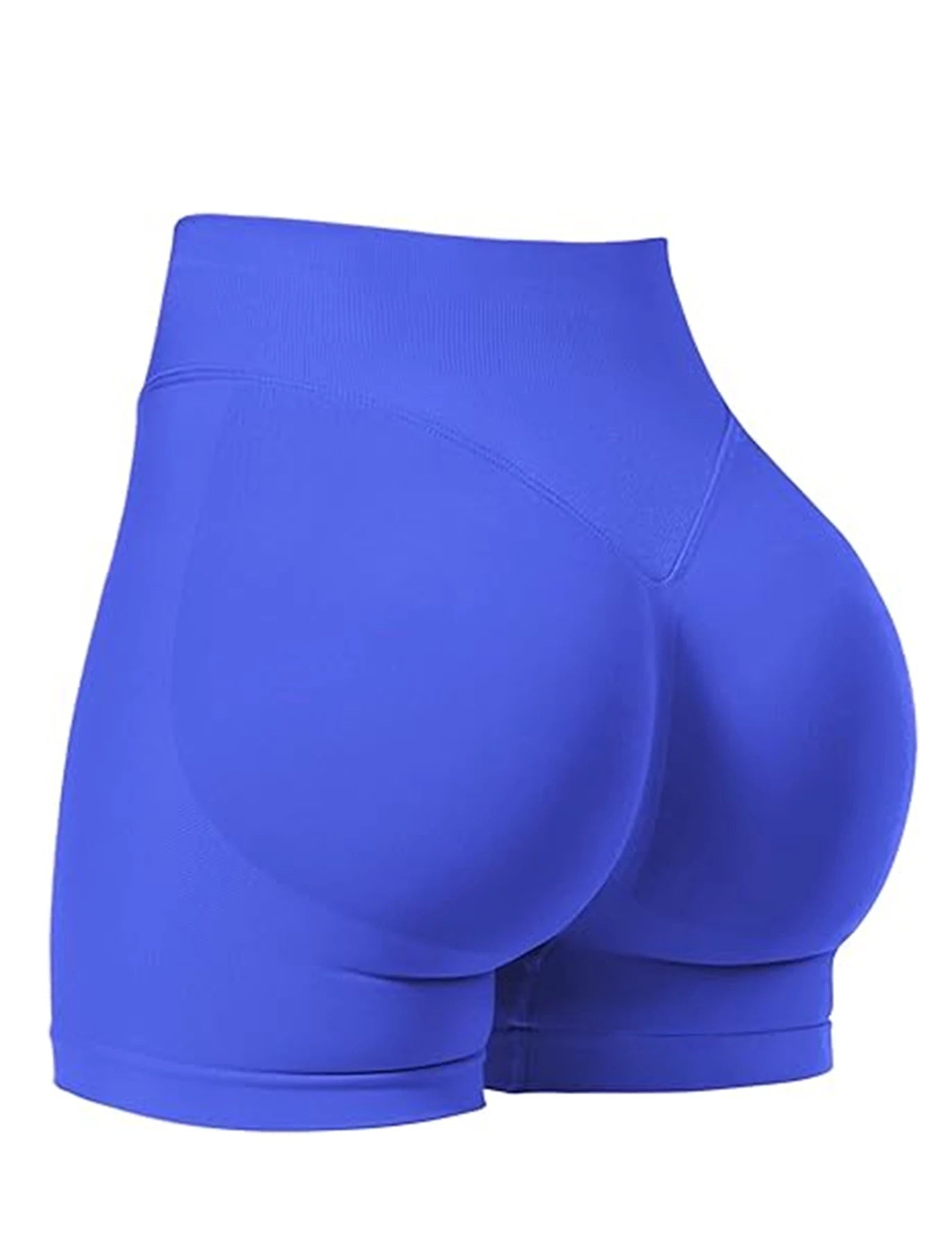 Women Workout Impact Shorts,  4.5" Scrunch Butt Lifting Gym Seamless Booty Biker Shorts Tummy control Workout scrunch shorts Tahsi Fashion House