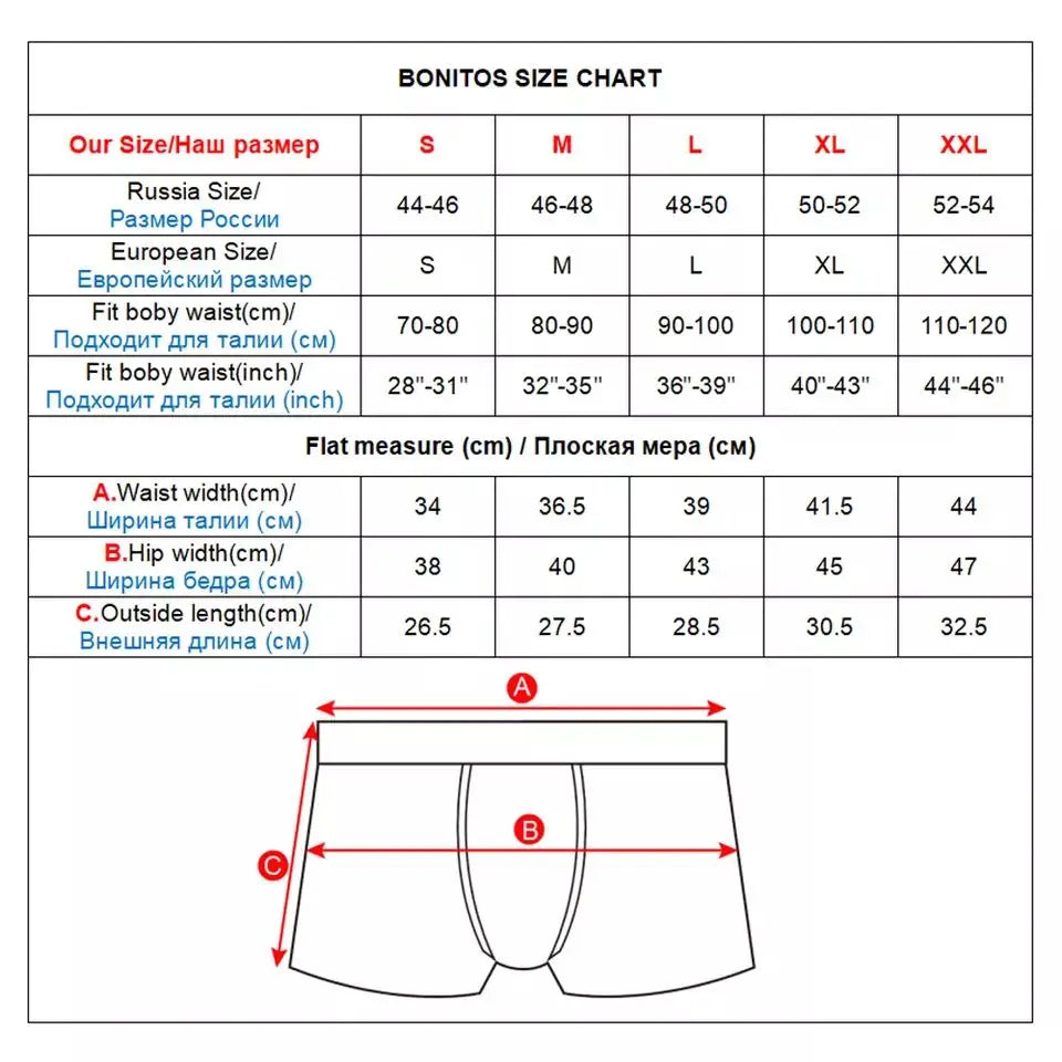 5pcs Men's Panties Cotton Boxer Briefs Letter Elastic Band Men Underpants Classic Solid Color Boxers Underwear For Man BONITOS