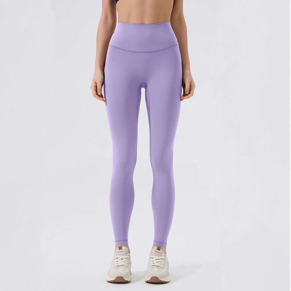 Women Back Waist Pocket High Waist Yoga Legging Women Sport Cropped Pants Butter Athletic Gym Comprehensive Training Jog - ATFH