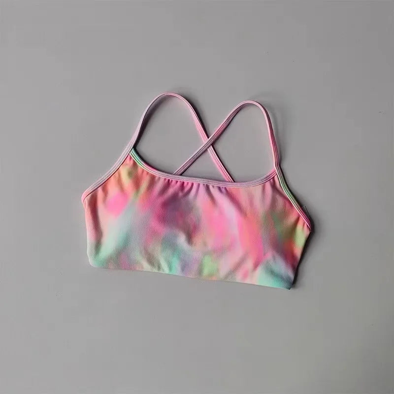 Women's Summer Yoga Apparel: Breathable Underwear, Sports Bra for Running, Push-Up Shaping, and Shock-Proof Top - ATFH