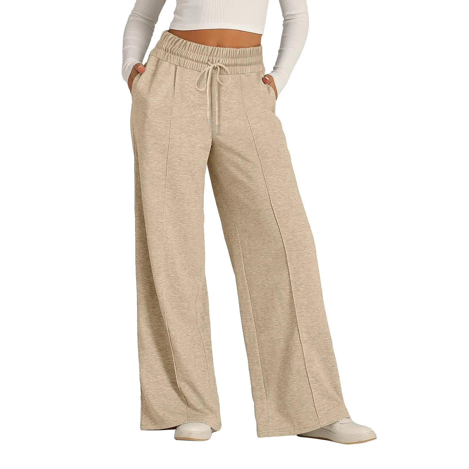 Women's Pants Female Streetwear Joggers Oversize High Waisted Korean Style Fashion Wide Leg Harajuku 2024 New Sweatpants Baggy