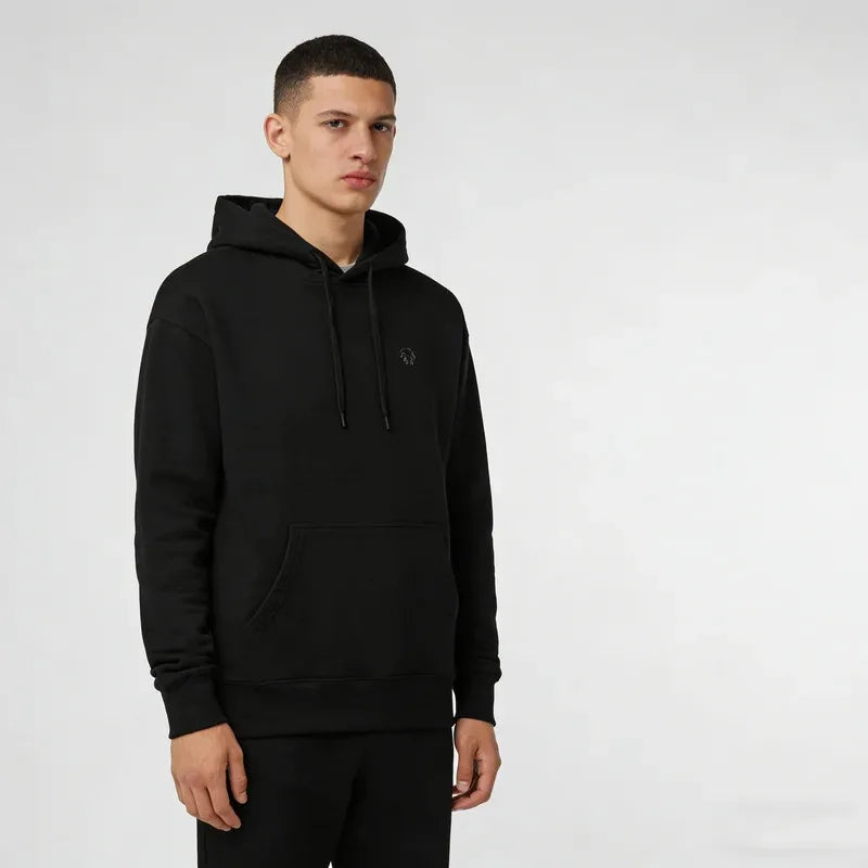 Top Pick Local Men's YEET Graphic Hoodie - Bold TEAL Print Loose Fit Kangaroo Pocket All-Season Urban Pullover - ATFH