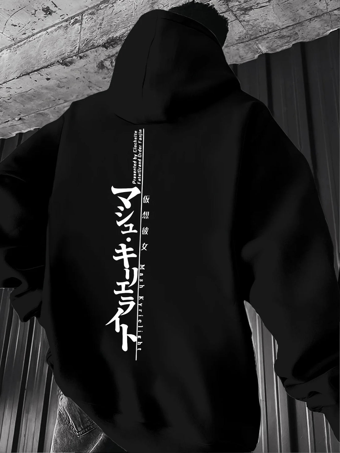 Minimalist Japan Text Men Women Pullover Hoodie Street Harajuku Y2K Retro Trendy Sport Loose Autumn Winter Longsleeve Sweatshirt