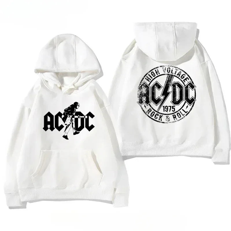 Men's hooded autumn and winter sweatshirts hooded sweatshirts casual retro long-sleeved adult sweatshirts - ATFH