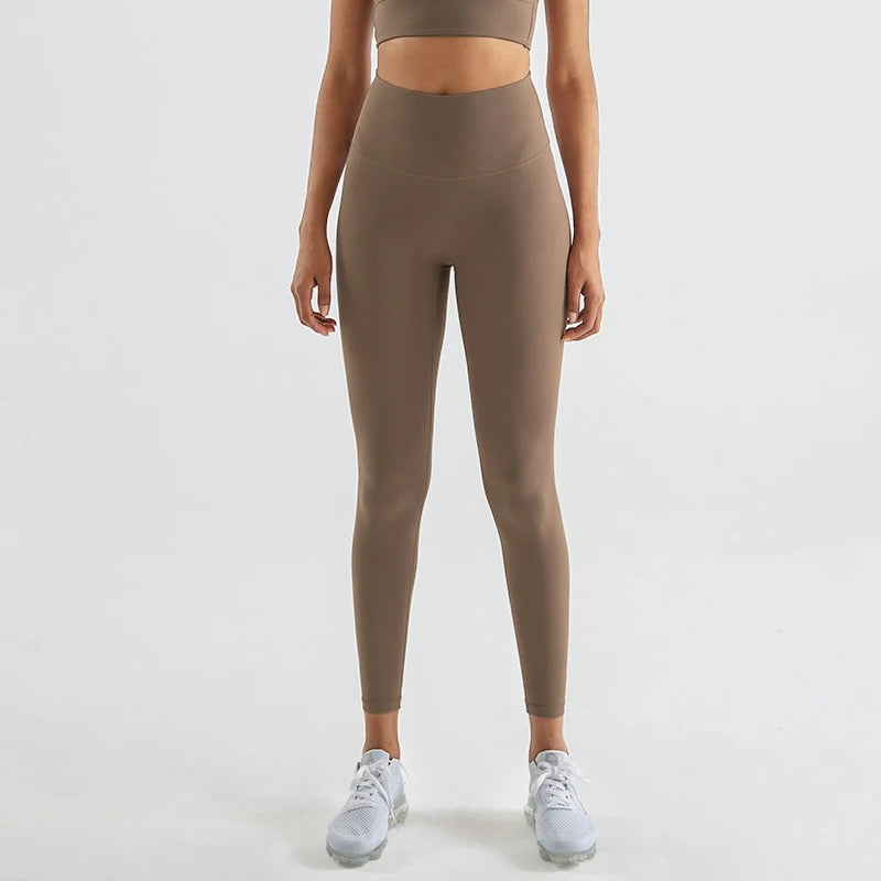 TRY TO BN Gym Leggings Women High Waisted Leggings Buttery Soft Tummy Control Seamless Yoga Pants Fitness Workout Running Tights - ATFH