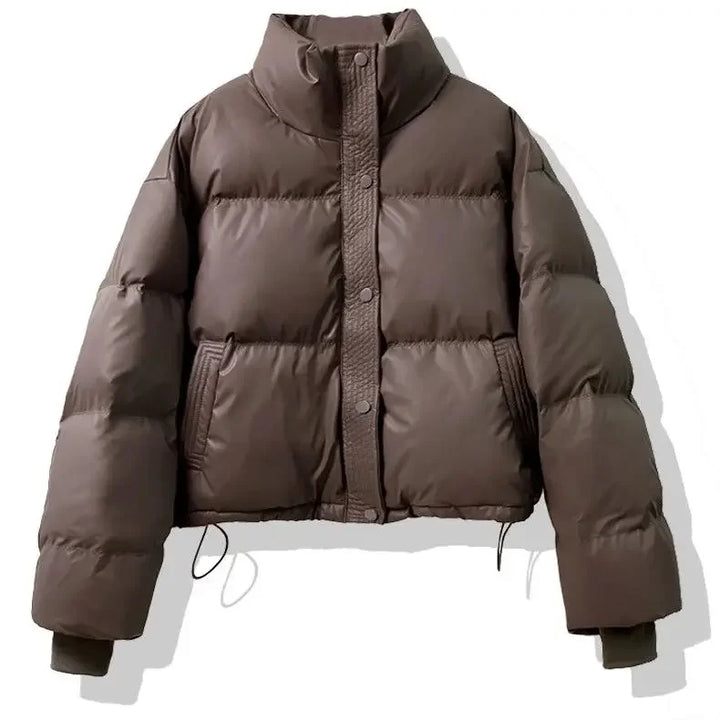 Women's clothing 2024 new autumn and winter style loose small cotton coat jacket  short  thickened  winter
